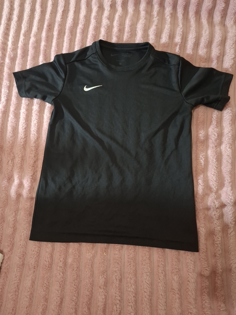 Nike Kids' Black Dri-FIT Short Sleeve Tee
